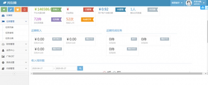 价值588元的Thinkphp框架拇指赚点赞任务平台源码 对接第三方支付点赞任务平台-百云游资源网