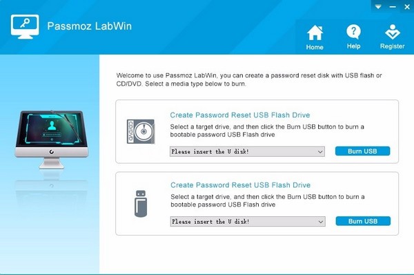 Windows密码恢复软件PassMoz LabWin 可绕过密码-百云游资源网