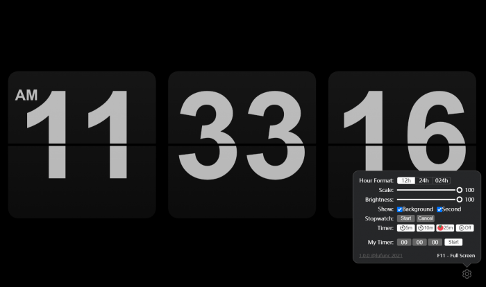 精美多功能翻页时钟源码-百云游资源网