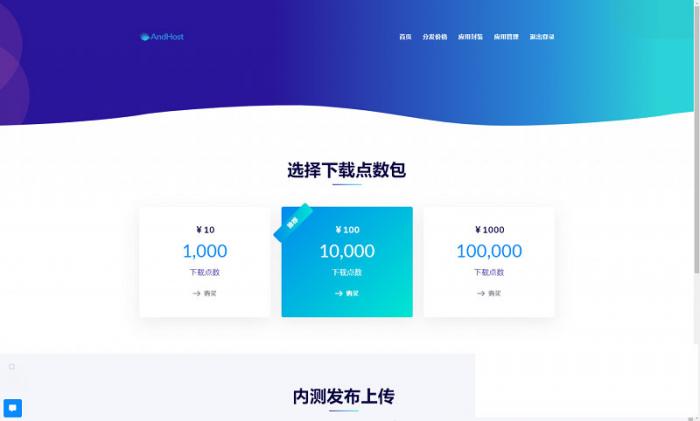 APP分发系统大仙分发平台源码第二个版本 一键安装版-百云游资源网