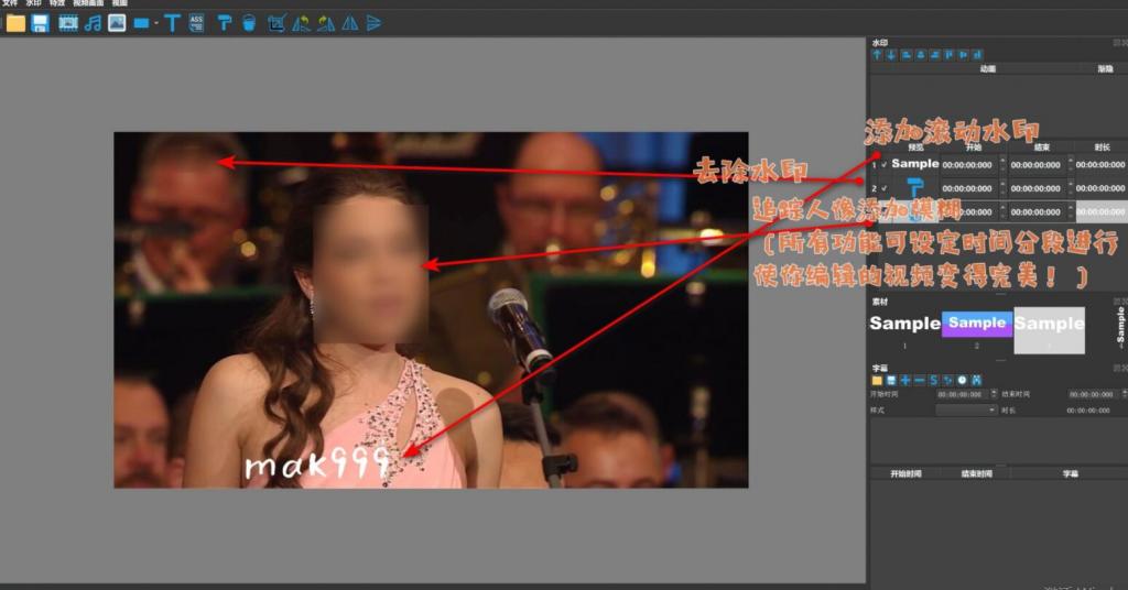 视图批量添加去除水印和字幕编辑DikDik软件-百云游资源网
