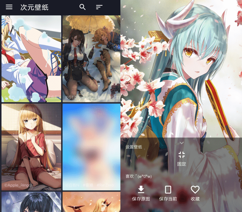 次元壁纸v2.4.0 纯粹简洁的二次元壁纸-百云游资源网