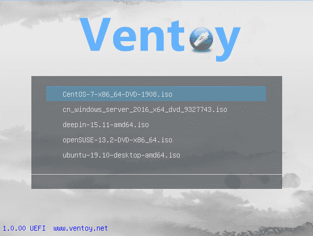 国产开源U盘启动制作工具Ventoy v1.0.44-百云游资源网