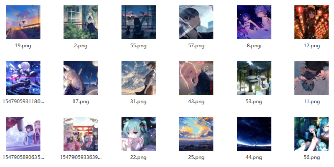 日漫风/二次元超清原画壁纸分享（风景、美少女）-百云游资源网