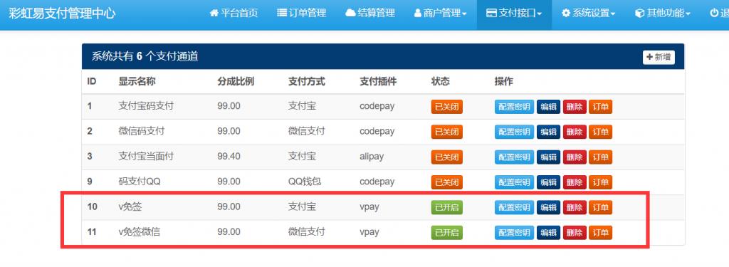 V免签对接易支付实现免签约支付接口-百云游资源网