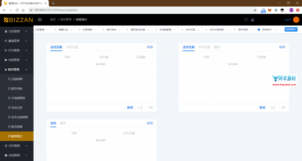 国际运营版Java区块链交易所源码币币+法币+永续+期权+机器人插图9