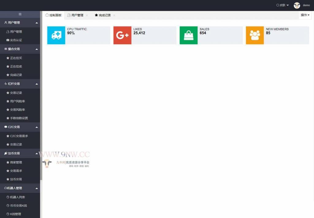 价值4万的「优化版」数字资产交易所源码|币币交易|C2C交易|交易机器人|撮合交易|合约交易插图6 价值4万的「优化版」数字资产交易所源码|币币交易|C2C交易|交易机器人|撮合交易|合约交易插图6