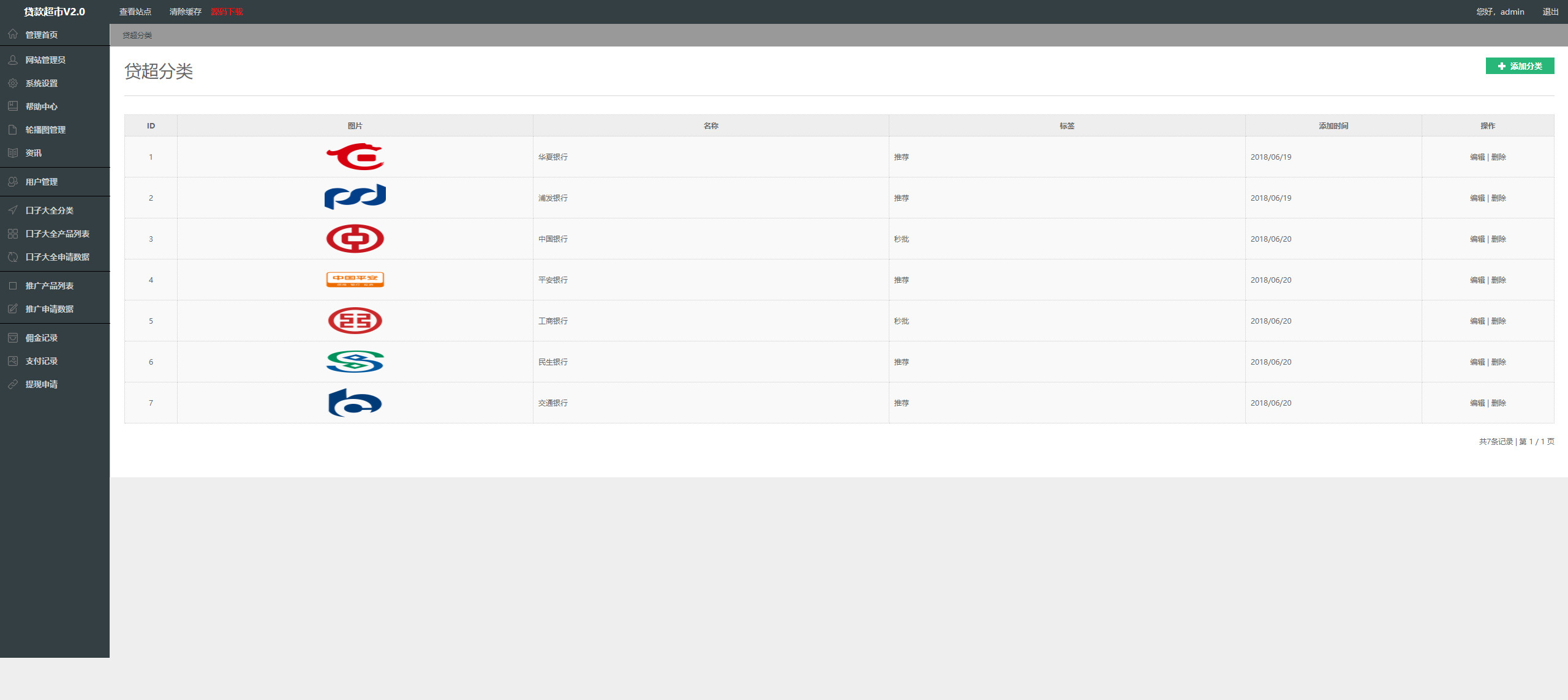 10月最新晴天贷立刻贷借贷平台纯净版源码 小额借贷大数据已对接免签支付插图4