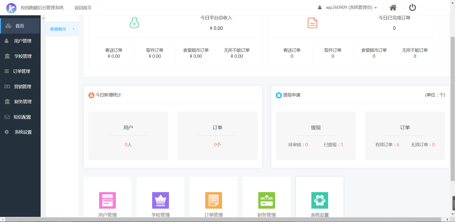 【亲测】微信小程序格创校园跑腿小程序v1.1.64+前端插图3