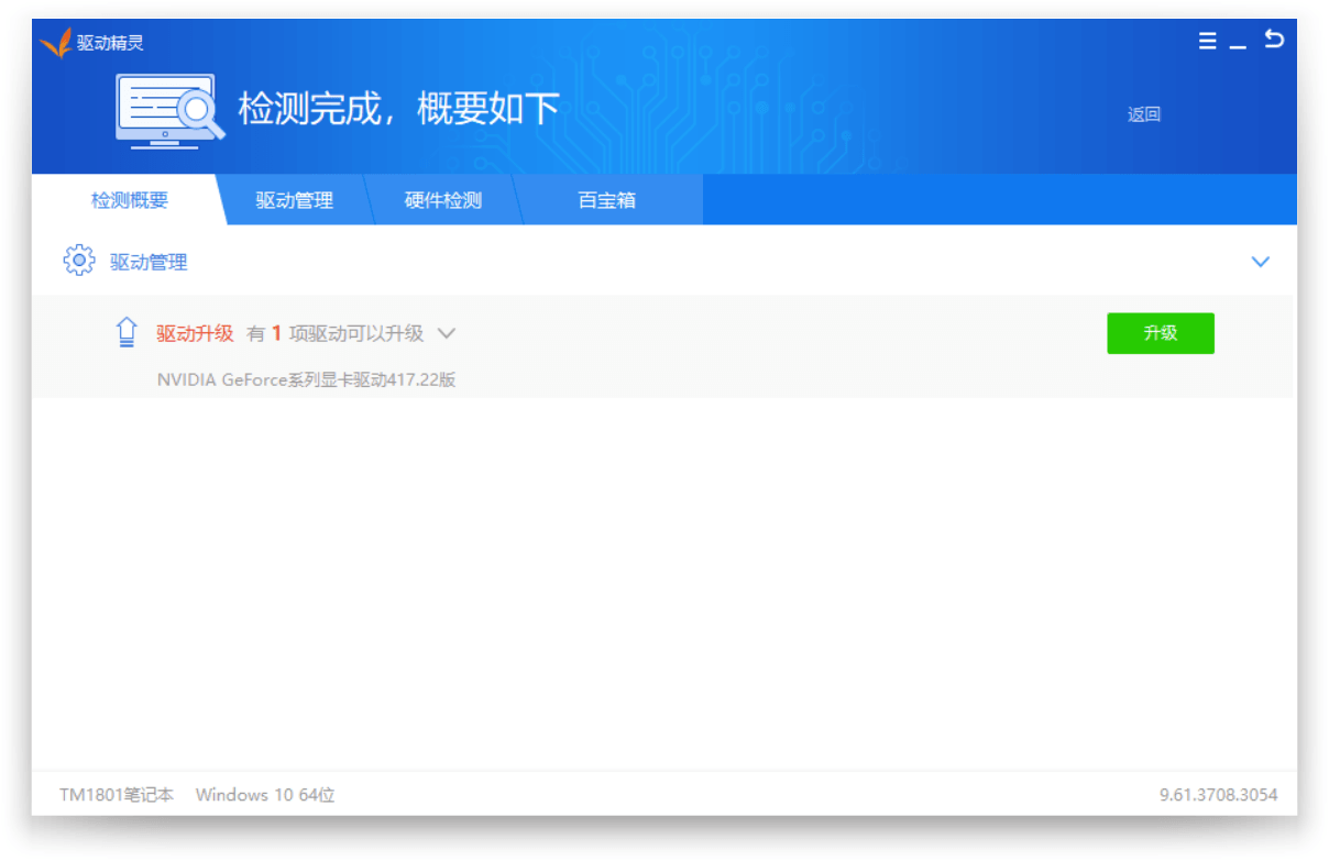 驱动精灵v9.61.419.1421绿色版插图1 驱动精灵v9.61.419.1421绿色版插图1