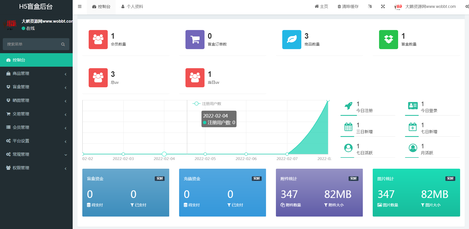 【大鹏亲测】2022最新盲盒商城完整开源运营源码/对接免签支付接口/带视频搭建教程插图10