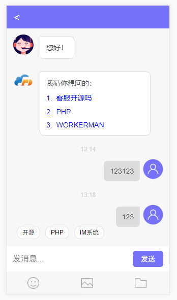 在线客服系统IM即时通讯聊天源码-百云游资源网