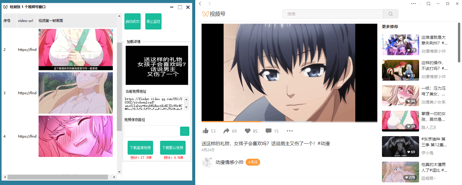 微信视频号嗅探下载器v1.2-百云游资源网