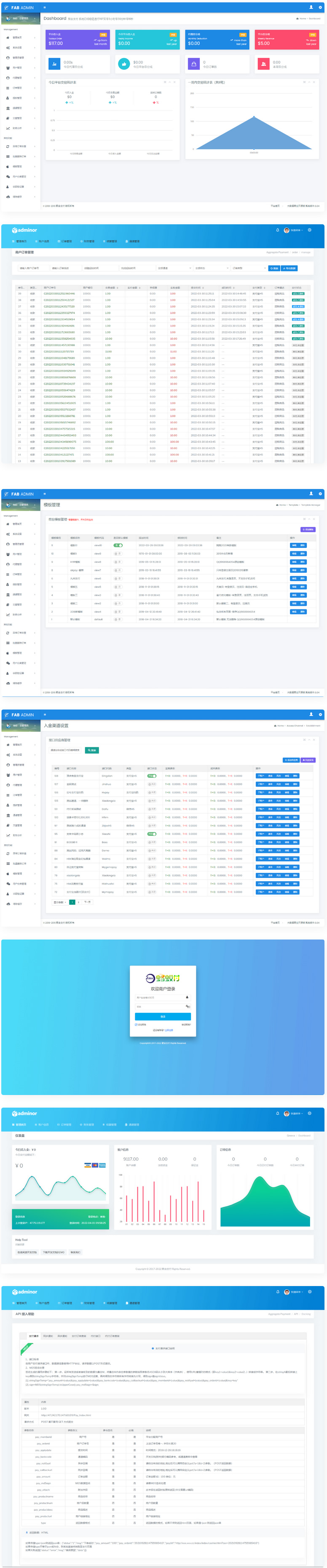 全新UI聚合支付系统四方源码4月最新更新安全升级修复XSS漏洞和补单漏洞新增诸多实用功能完美版-百云游资源网