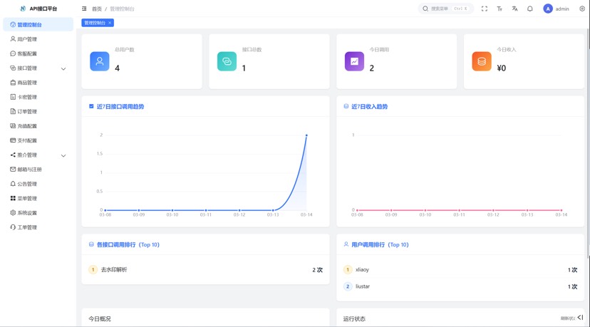 楠枫解析计费系统全面升级:基于 Java 17 + Vue3 的高性能架构解析插图3 楠枫解析计费系统全面升级:基于 Java 17 + Vue3 的高性能架构解析插图3