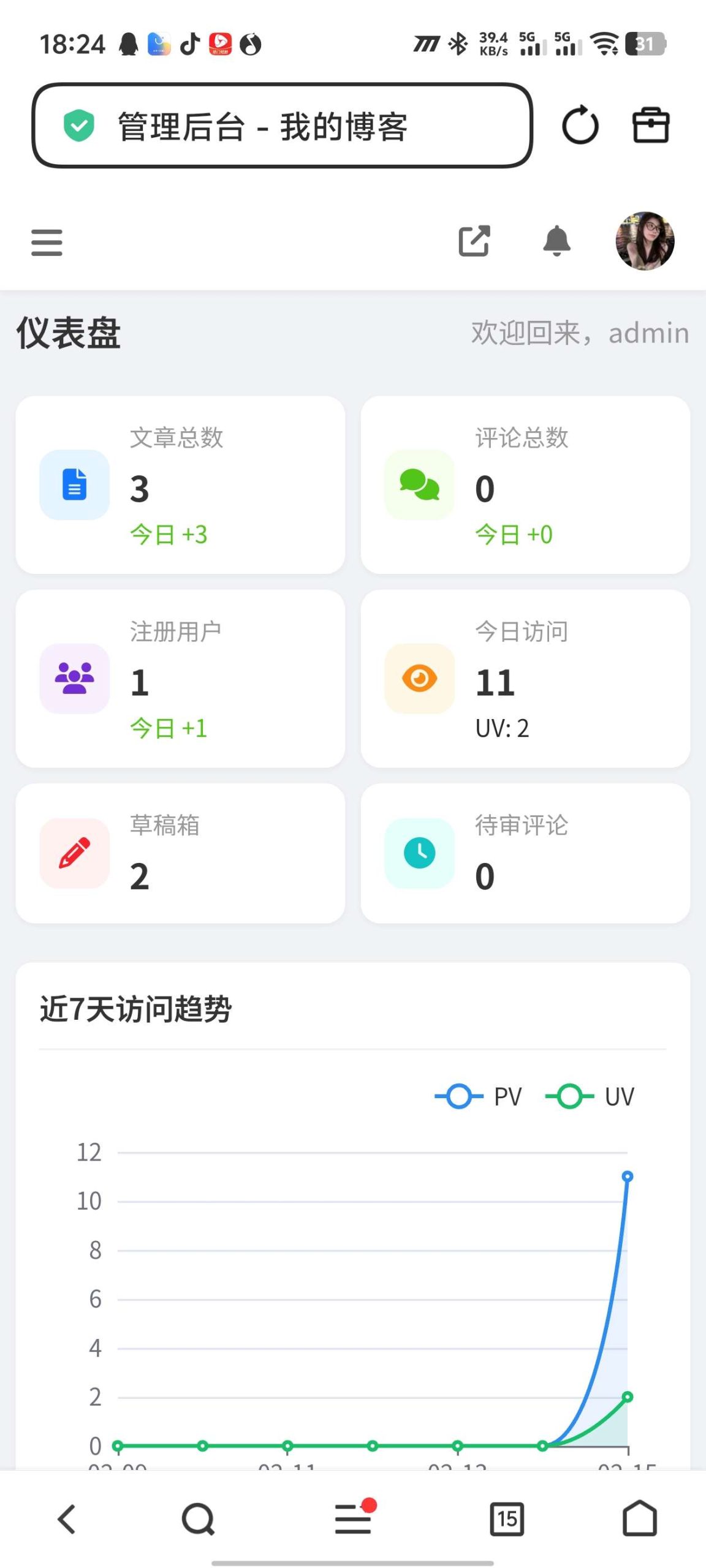 东方博客系统 1.0 正式开源:基于 PHP+MySQL 的高并发架构与微信生态集成插图8 东方博客系统 1.0 正式开源:基于 PHP+MySQL 的高并发架构与微信生态集成插图8