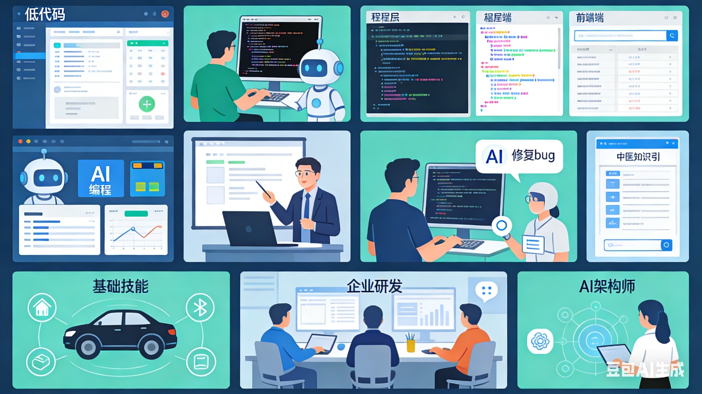 AI 时代编程的价值重塑：从基础技能到架构师机遇-百云游资源网