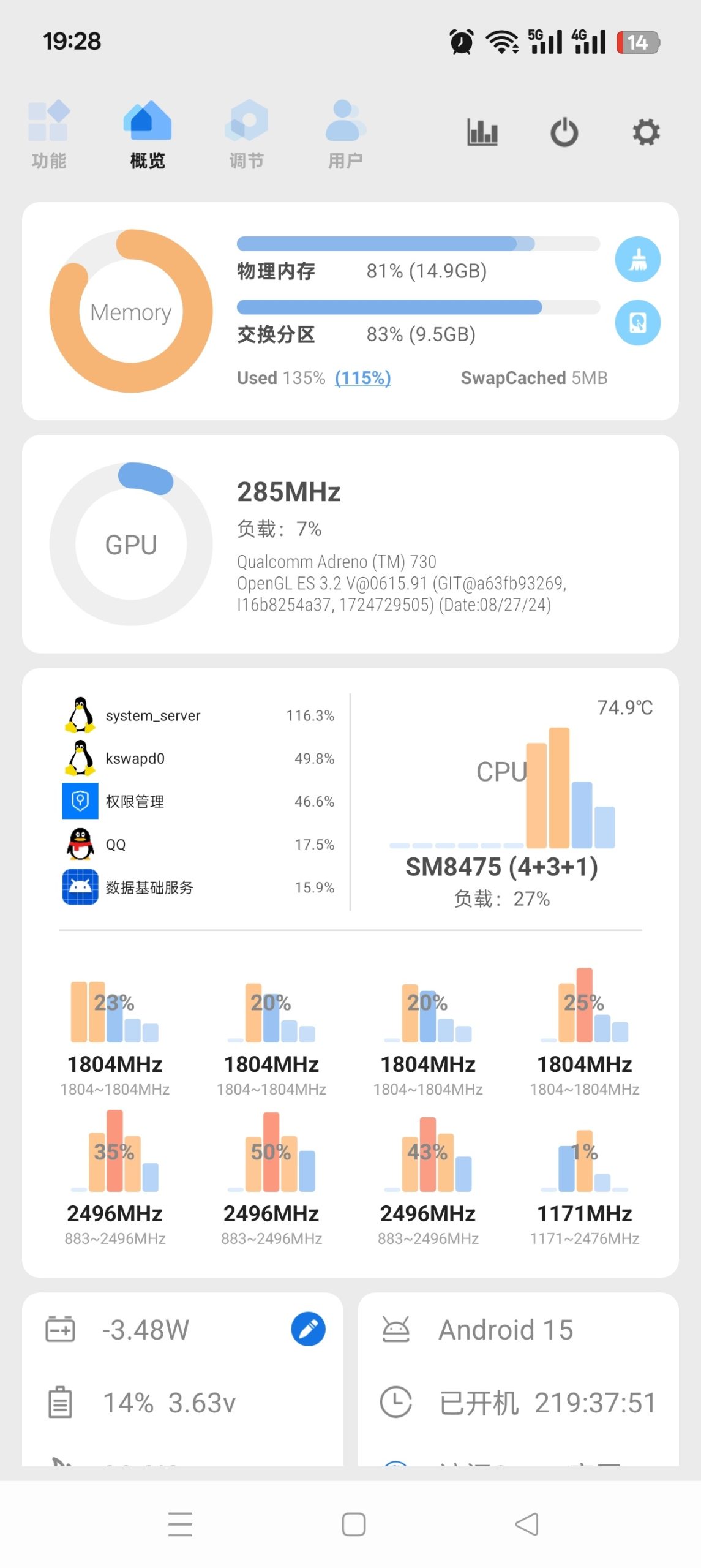 Scene 9.2.0 Beta8：安卓免 Root 系统优化与监控工具箱详解-百云游资源网