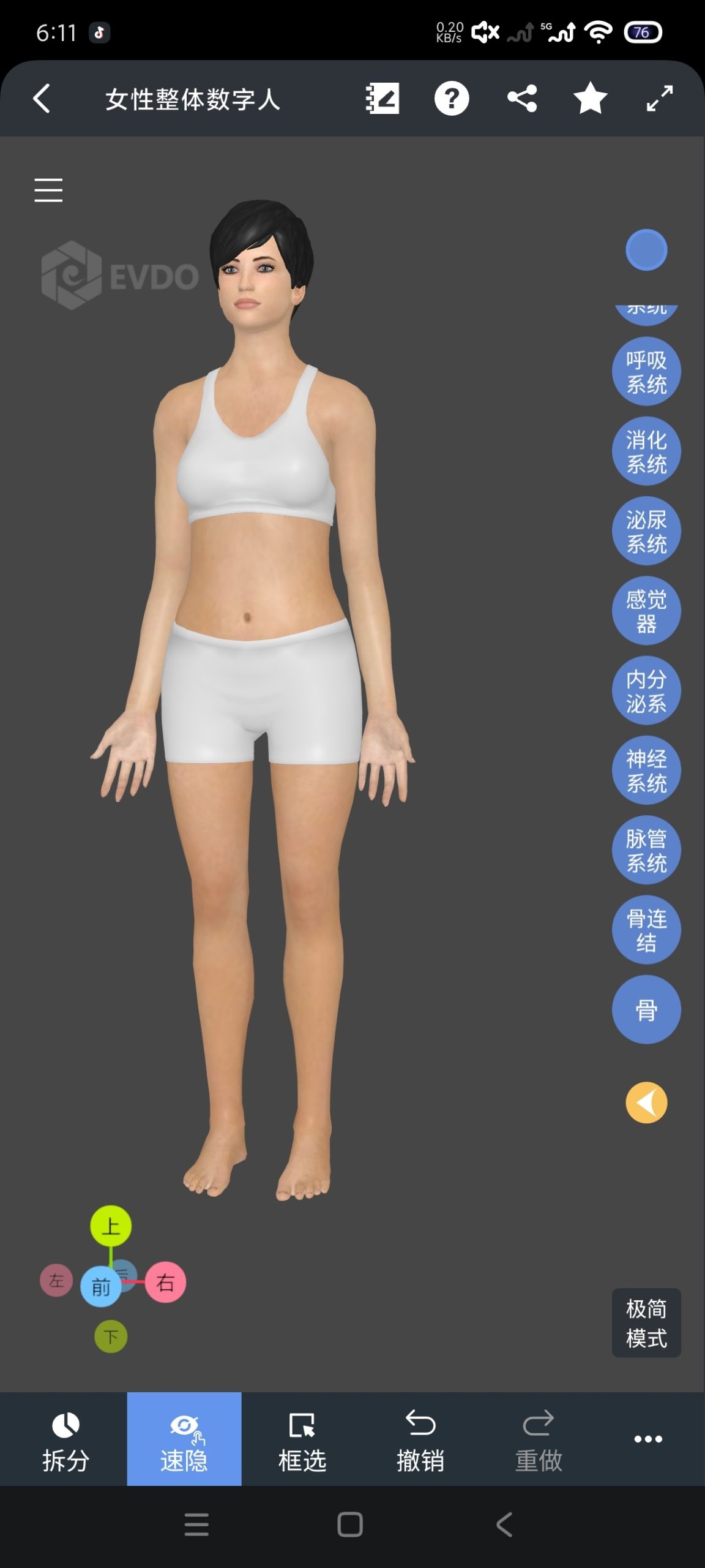 医维度解剖 3.3.21:基于人卫教材的高精度 3D 人体解剖软件评测插图1 医维度解剖 3.3.21:基于人卫教材的高精度 3D 人体解剖软件评测插图1