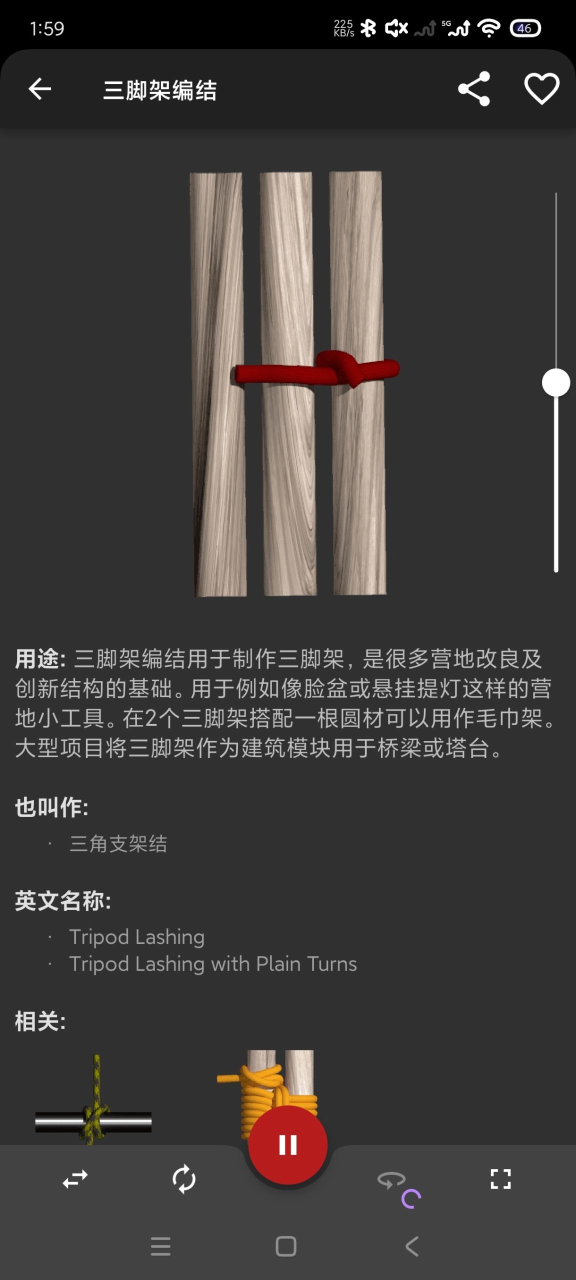 Knots 3D v10.8.3：专业的 3D 绳结教学工具评测与分享插图2