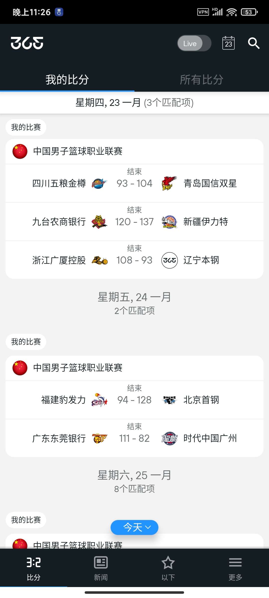 365Scores 体育资讯应用高级版 (v14.6.4) 功能解析与体验插图3