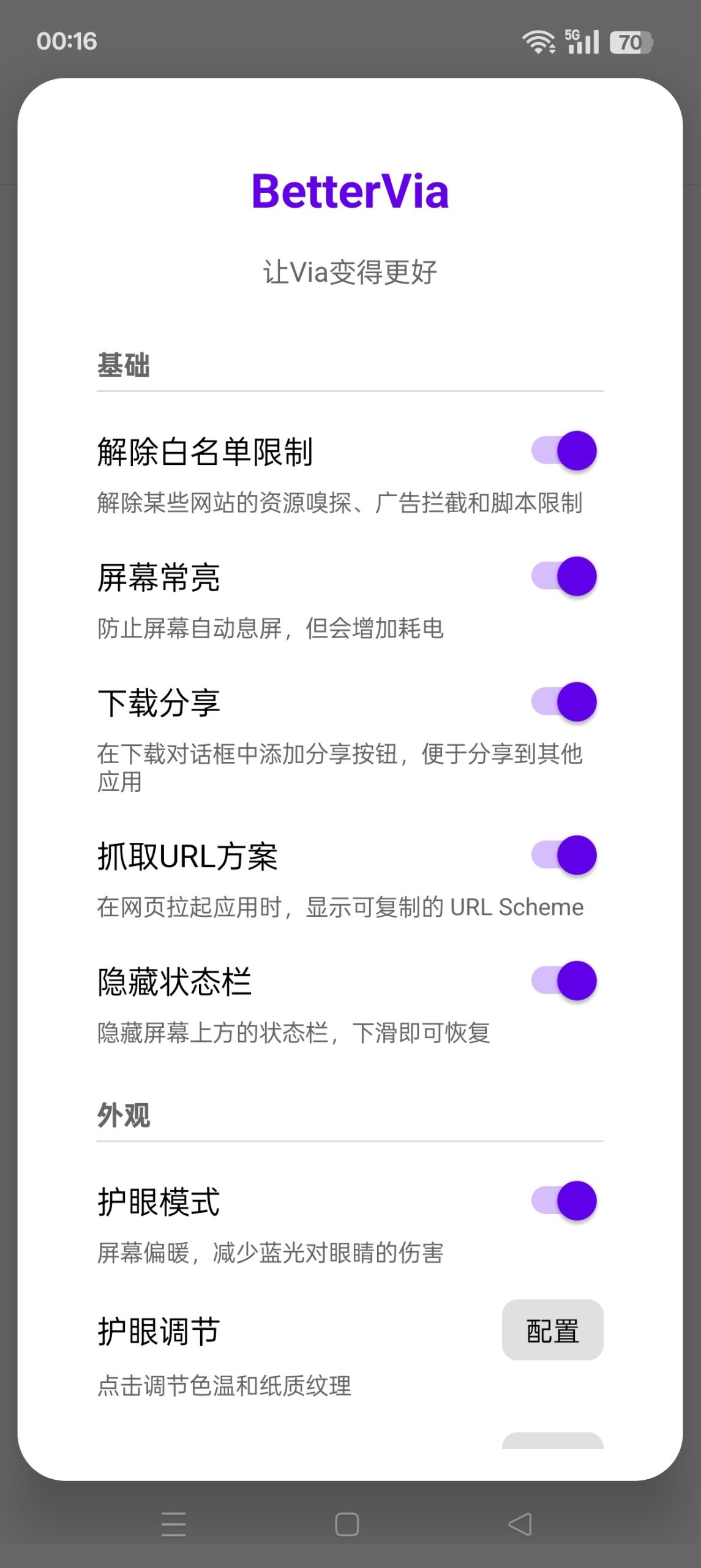 Via 浏览器 7.1.0 正式版:内置模块、广告拦截与深度定制指南-百云游资源网