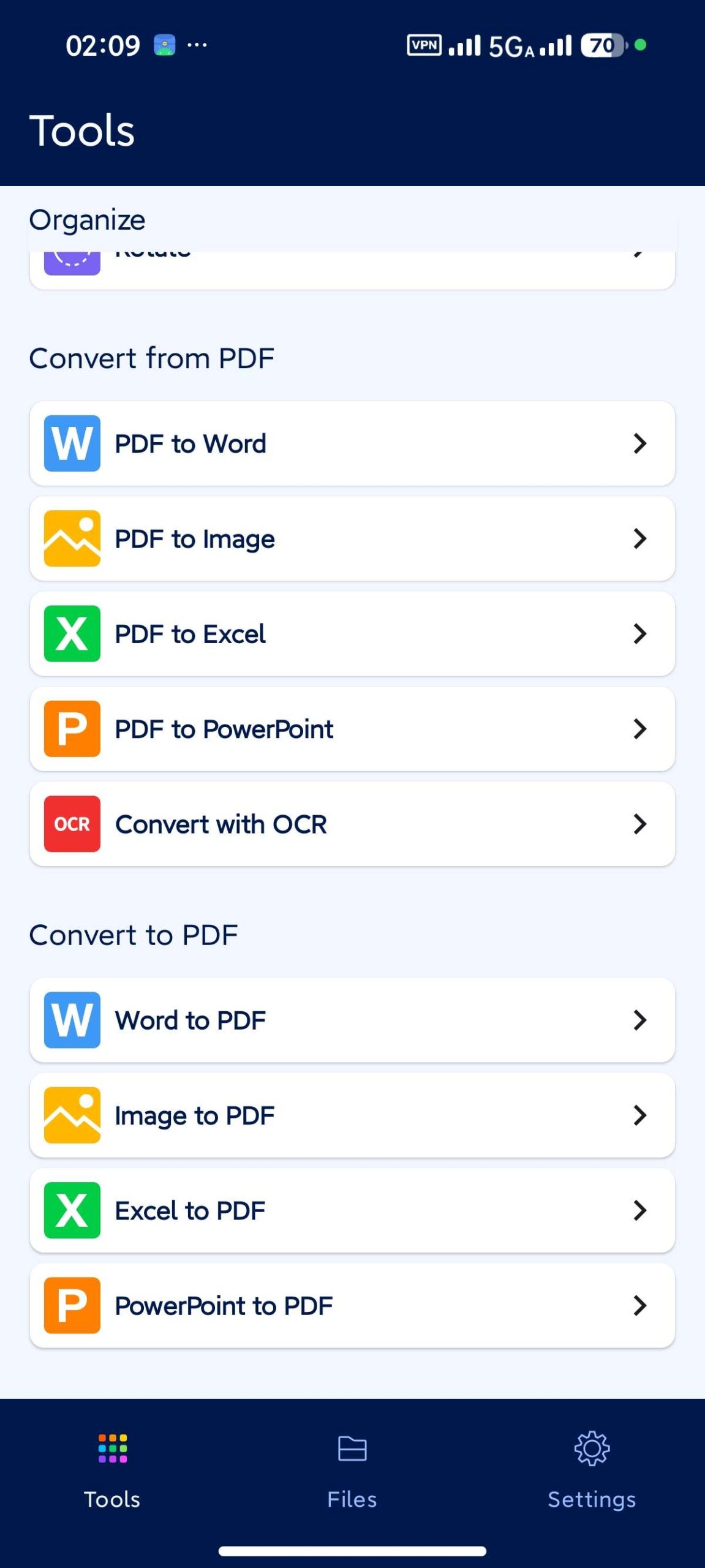 Smallpdf Android版：全能PDF处理工具箱功能解析插图1
