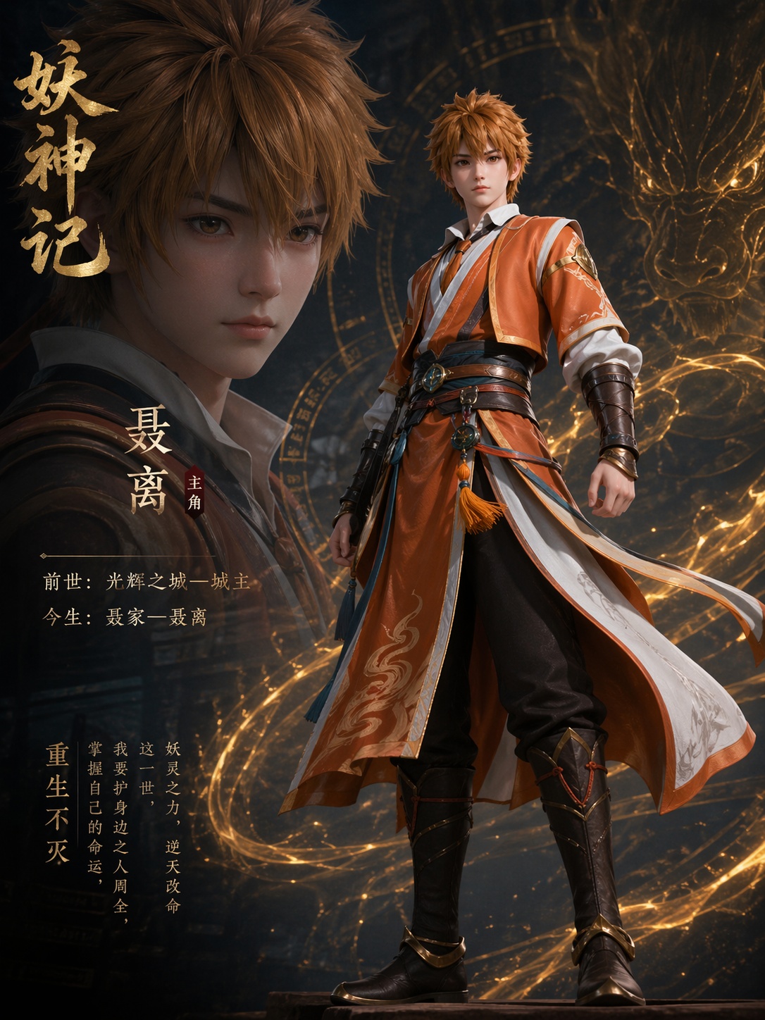 妖神记：重生流玄幻佳作，解析聂离的逆天改命之路-百云游资源网