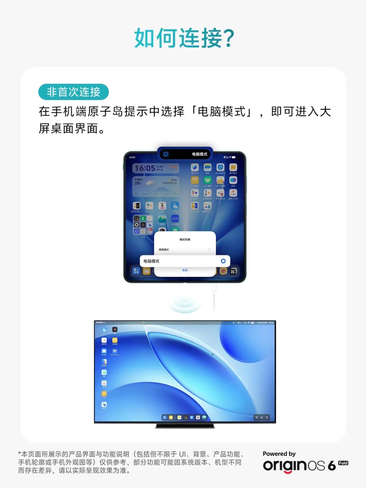 【夏日玩机技巧】vivo X Fold6电脑模式插图2