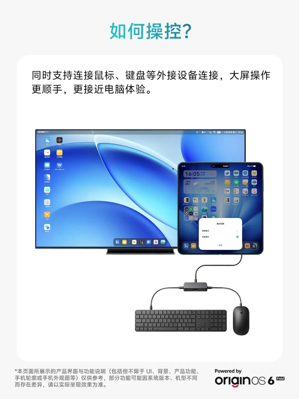 【夏日玩机技巧】vivo X Fold6电脑模式插图5