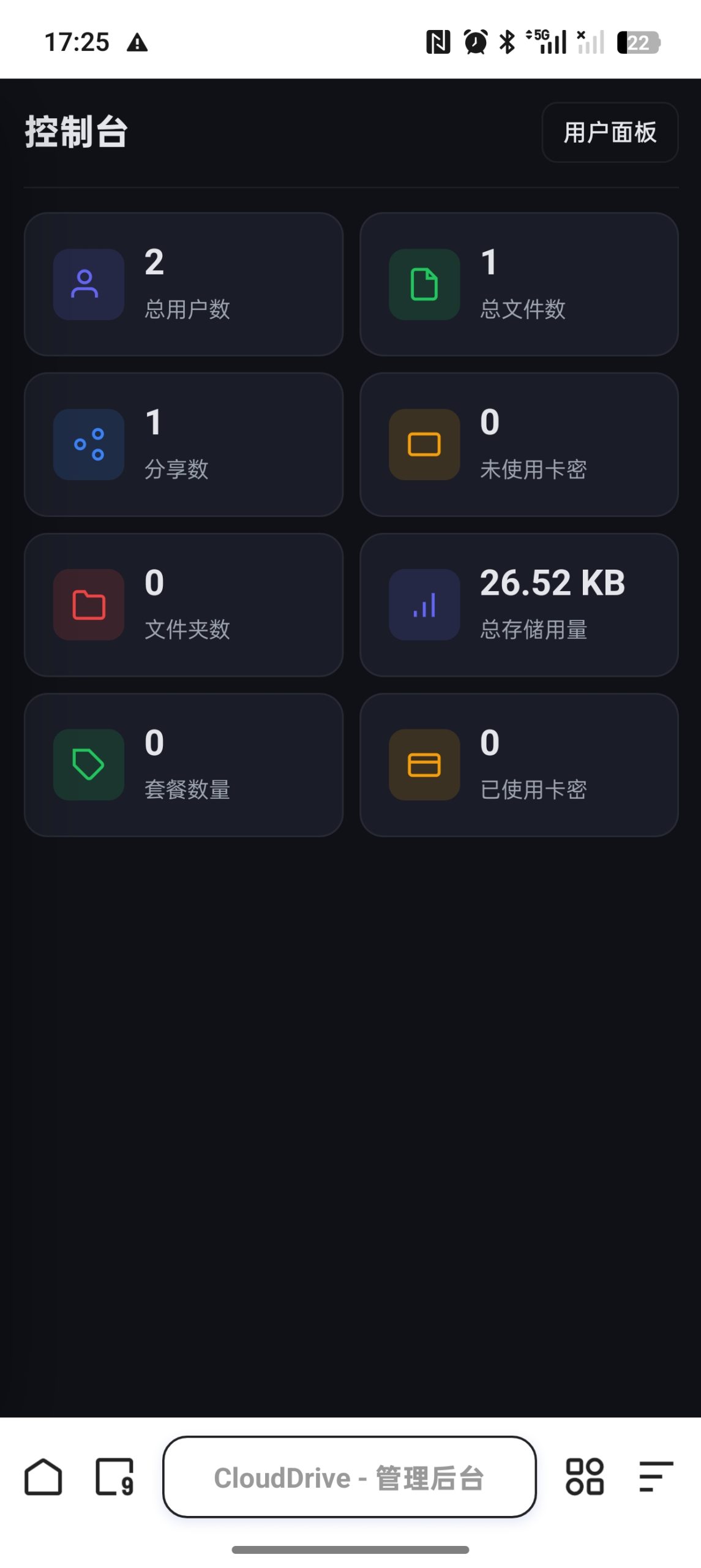 网盘系统运营级别后台功能丰富轻量化插图3
