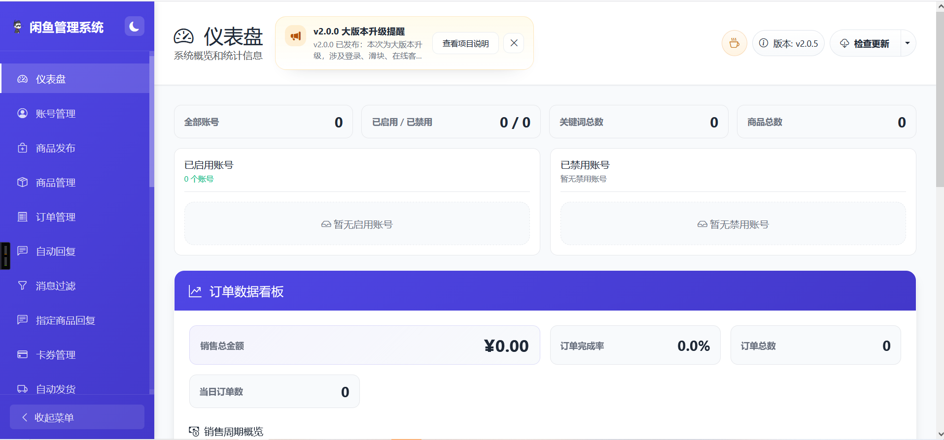 闲鱼自动回复+自动发货系统，源码+教程打包插图2