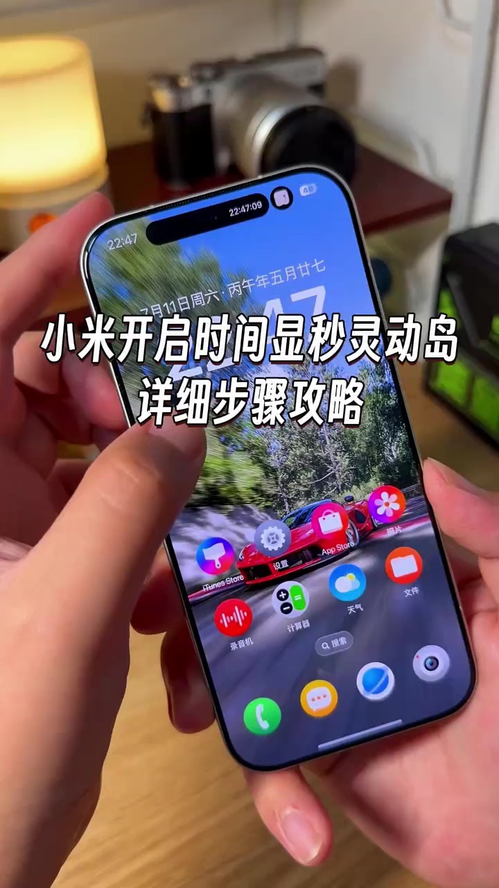 【玩机教程】显示秒的灵动岛-百云游资源网